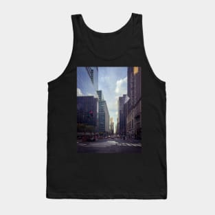 Street Traffic Skyscrapers Murray Hill Manhattan NYC Tank Top